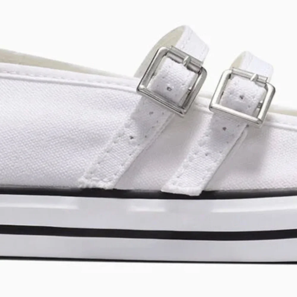 Converse Chuck Taylor All Star Dainty Mary Jane in White - Picture 3 of 5